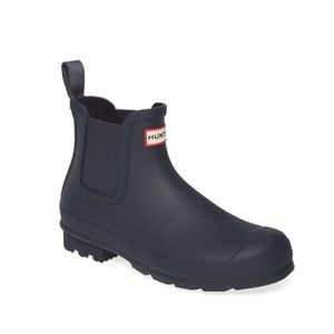 •Men’s Navy Hunter Boots•